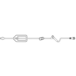 1.2 Micron Filtered Extension Set with SafeLine Split Septum Injection Site  50CS - 473998