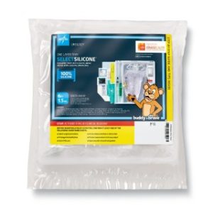 1-Layer Foley Catheter Tray with 200 mL Urine Meter, 2000 mL Drain Bag, Silicone, Pediatric, 1.5 mL x 6 Fr, 10/CS