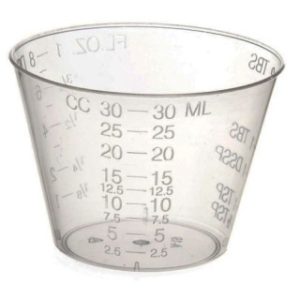 1 OZ. Non-Sterile Graduated Plastic Medicine Cups, 5000 EA/CS, 50 PK/CS
