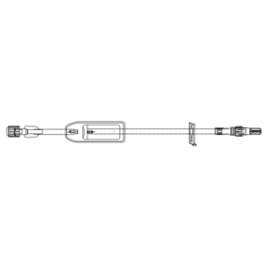 14 Ext Set w0.2 Micron Filter  Clamp  Rotating Luer  50CS - B1460