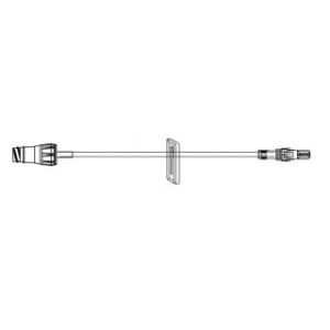 7 (18 cm) Appx 0.36 mL  Smallbore Ext Set wMicroClave Clear  Clamp - B3316