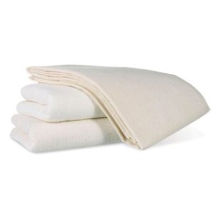 82% Cotton/18% Polyester Bath Blankets,Unbleached, 60 x 85'', 1.7LB, 12 EA/DZ, 48 EA/CS