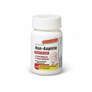 ACETAMIN 325MG TAB 100/BT, EACH