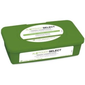 Aloetouch SELECT Premium Spunlace Personal Cleansing Wipes, 8 in x 12 in, 48/TUB, 12 PK/CS