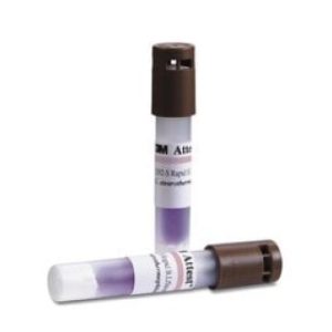 Attest Rapid Steam Biological Indicator  Brown Cap  Sterile  3 hr - 1292-S