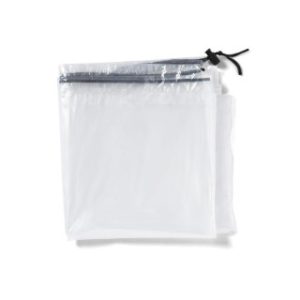 BAG, DRAWCORD, CLEAR, 38''X38'', 1.3MIL, 100/CS
