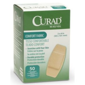 BANDAGE, ADHESIVE, COMFORT, 1''X3'', STRL, LF, 100 EA/BX, 12 BX/CS