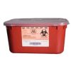 Collector Sharps 1gal Med Pp Locking Red Black Biohaz Ea  24 EACA - 8703