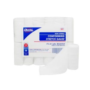 Conforming Stretch Gauze  3 x 4.1 yd  Non-Sterile  12BG - 603
