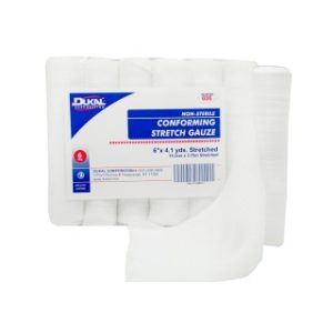Conforming Stretch Gauze  6 x 4.1 yd  Non-Sterile  6BG - 606
