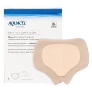 Dressing Aquacel Foam Adh Sac 8x7 5Bx - 420626
