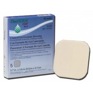 DRESSING DUODERM CGF 4X4  5BX - 187660