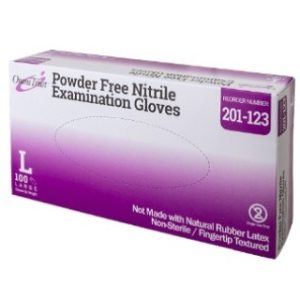 Exam Glove  Nitrile  X-Large  Textured Fingers - 201-124