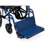 FOOTREST, MEDLINE, 22'' W/2'' BUCKLES, EACH