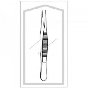 Forcep Splinter Fine Pt Ster 4-12 50BX - 96-2410