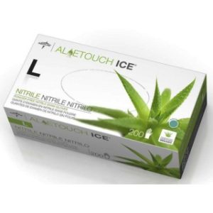 GLOVE, EXAM, THIN NTRLE, ALOE ICE, PF, LF, LG, 200 EA/BX, 10 BX/CS
