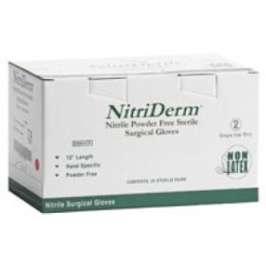 Glove Surgical PF Ntrl LF Sz 7 Strl Wht NitraDerm Pairs 25PrBx  4 BXCA - 135700