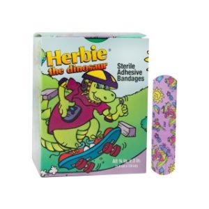 Herbie Adhesive Bandages 34 x 3 - 100BX  12 BXCS - 15601