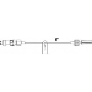 IV Extension Set Medfusion 8 Small Bore Y Site Male LL 100Bx - SM5002