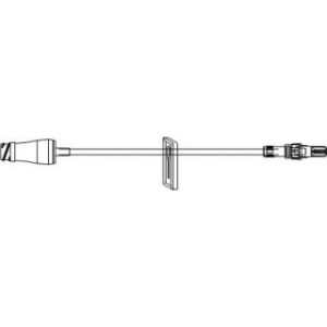 IV Extension Set Needle-Free 4.5 Microclave Rotating Luer 50Ca - B33057
