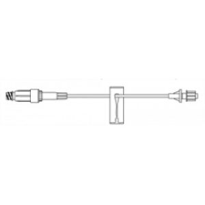 IV Extension Set Ultrasite 8 0.7mL Priming Volume Ea - 470011