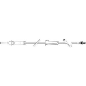 IV Solution Set Clearlink 10 DropsmL 76 Inj Site; 6 Male LL Ea  48 EACA - 2C8401