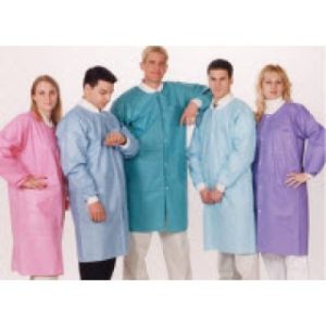 Jacket X-Safe White X-Large 10PK  10 PKCS - 3630WHXL