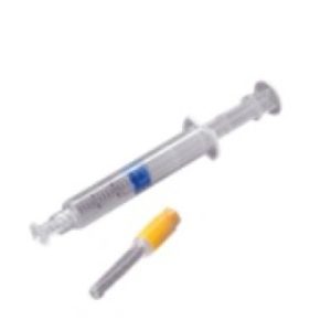 KIT ARTERIAL BLOOD GAS COLLECTION 3ML SYRINGE 23G X 1IN 25IU LIQUID NAHEP ALCOHOL PREP POVIDONE PREP ICE BAG SURE LOK NEEDLE PROTECTION (100CS) - 4077NP-1