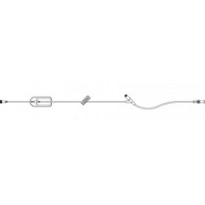 Lifeshield IV Extension Set 17 Yinj Option-Lok Male AdapterFemale Adapter Ea - 2066828