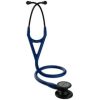 Littmann Cardiology IV Diagnostic Stethoscope  Black-Finish Chestpiece  Navy Blue Tube  Black Stem - 6168