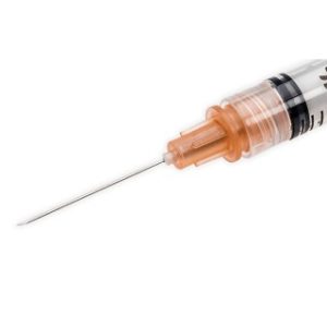Needle 25gx1 Safety Integra Retractable Strl Blue Shlf Pk 100Bx  10 BXCA - 305311