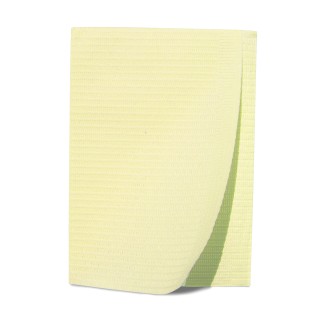 Patient Bibs  13 x 18  Yellow  500CS - 27402 Patient Bibs  13 x 18  Yellow  500CS - 27402
