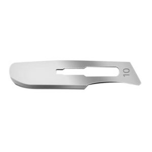 Personna Plus Blade 4.25x3.25x4.5 #10S Sterile Disposable 50Bx  6Bx PerCs - 76-4410-0000