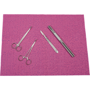 PINK NON-MAGNETIC INSTRUMENT DRAPE 25Case - 25-012