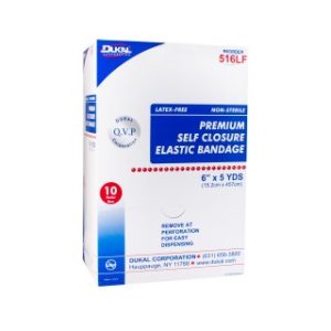 Premium Elastic Bandage  6 x 5 yd  Non-Sterile  10BX - 516LF