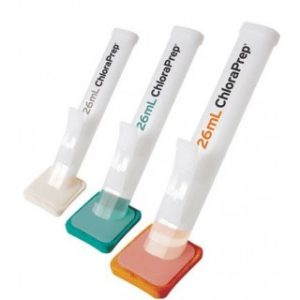 Prep Solution ChloraPrep Clear 26 mL Applicator 2%  70% Strength CHG (Chlorhexidine Gluconate)  Isopropyl Alcohol Sterile  25 PerCs - 930800