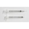 Safety Syringe with Hypodermic Needle  1ml  25G x 58  100bx - 10151