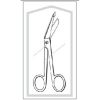 Scissor Econo Bandage Lister 5.5 25BX - 96-2503