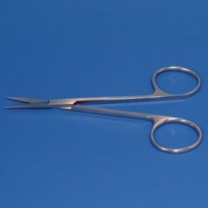 Scissor Iris Stainless Steel Sterile 4.5 Ea - 47-1145