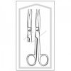 SCISSOR  OR STRT SHBL 5 12 - 96-2521