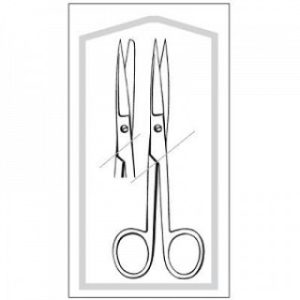 SCISSOR  OR STRT SHBL 5 12 - 96-2521