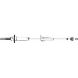 SET ADMINISTRATION IV 112IN (284 CM) 15 DROP WROTATING LUER  DEHP-FREE TUBING  50CS - B3000-97