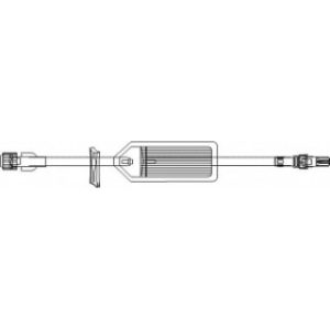 SET EXTENSION IV 10IN W5 MICRON FILTER  CLAMP  ROTATING LUER  50CS - B1445