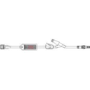 SET EXTENSION IV 17IN WITH 1.2 MICRON FILTER  CLAVE(R)  CLAMP  ROTATING LUER DEHP-FREE LATEX-FREE - B9516