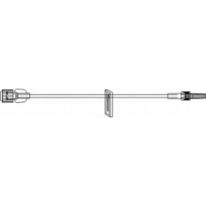 SET EXTENSION IV 36IN (91 CM) APPX 1.1 ML  SMALLBORE WCLAMP  LUER LOCK DEHP-FREE LATEX-FREE  50CS - B1451
