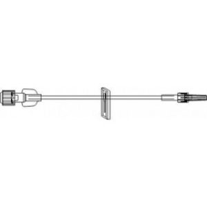 SET EXTENSION IV 5IN SMALLBORE WCLAMP  LUER LOCK DEHP-FREE LATEX-FREE PEDIATRIC  50CS - B1476