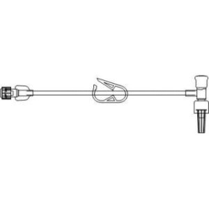 SET EXTENSION IV 5IN SMALLBORE WT-CONN INJ SITE  CLAMP  ROTATING LUER  50CS - B1117
