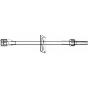SET EXTENSION IV 6IN WCLAMP  LUER LOCK DEHP-FREE LATEX-FREE  50CS - B1505