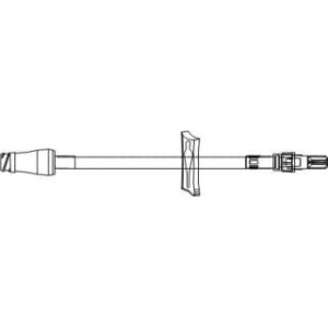SET EXTENSION IV 7IN WMICROCLAVE(R) CLEAR  CLAMP  ROTATING LUER  50CS - MC33001