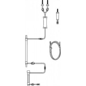 SET IRRIGATION HANDPIECE HIGH FLOW TIP TUBING H1025 LEVEL 1 (10CS) - IR-600